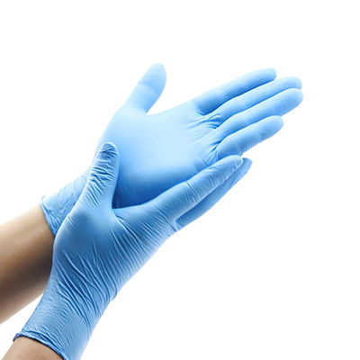 Waterproof Synthetic Disposable Medical Nitrile Gloves