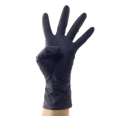 Non Sterile Disposable Medical Nitrile Gloves Latex Free Powder Free