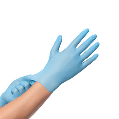 EN455 XL Heavy Duty Blue Nitrile Disposable Gloves