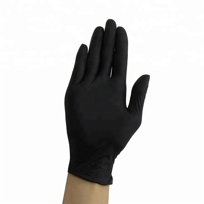 Non Sterile Disposable Medical Nitrile Gloves Latex Free Powder Free